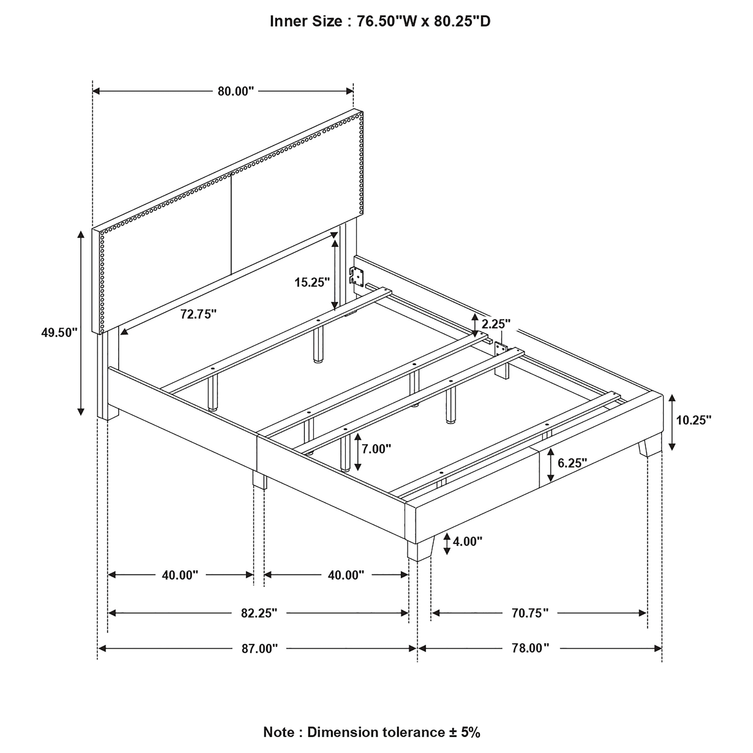 Boyd Upholstered Panel Bed