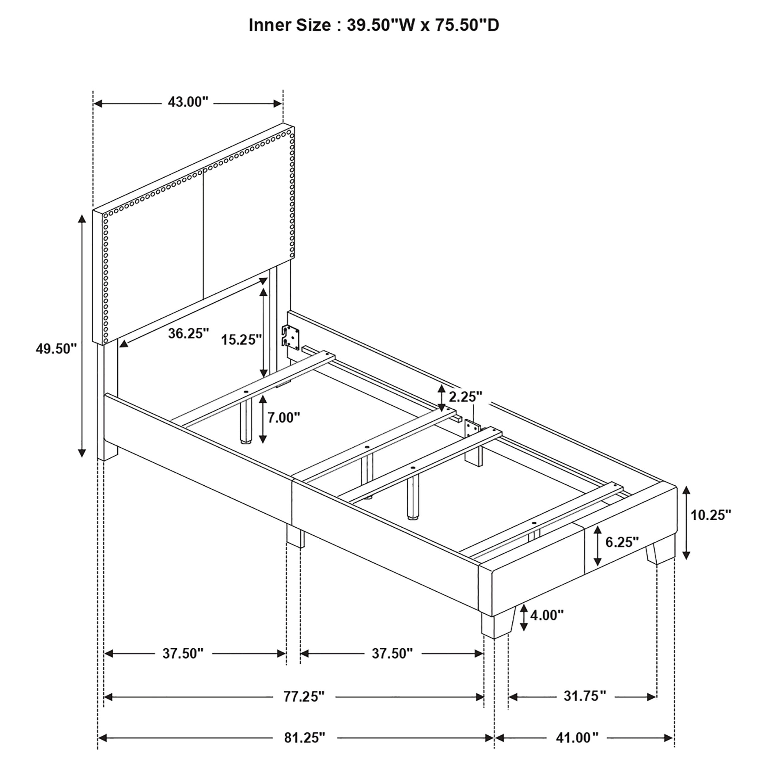 Boyd Upholstered Panel Bed