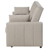 Portland Boucle Upholstered Sleeper Sofa Bed