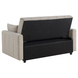 Portland Boucle Upholstered Sleeper Sofa Bed