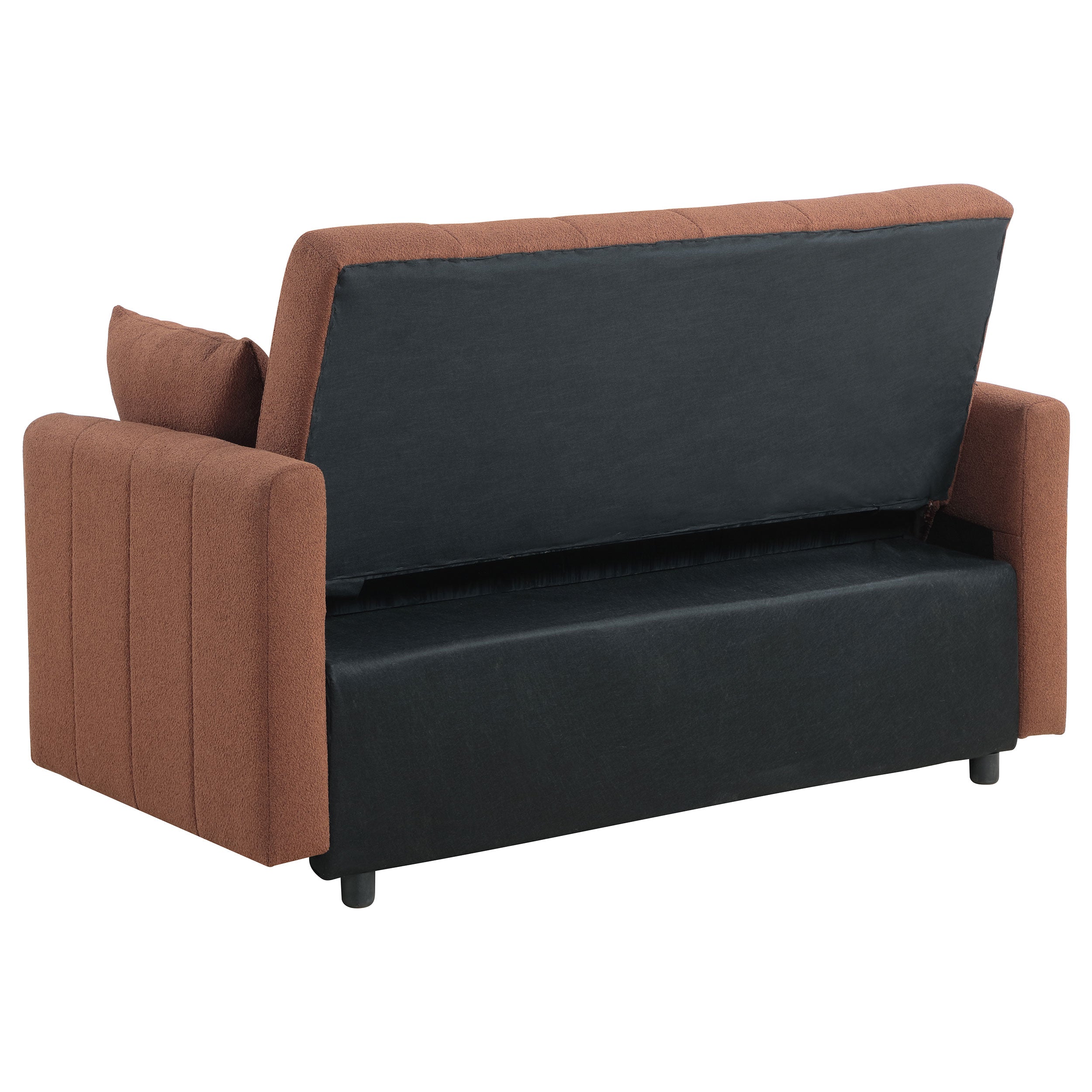 Portland Boucle Upholstered Sleeper Sofa Bed