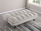 Laredo Upholstered Tufted Convertible Sofa Bed