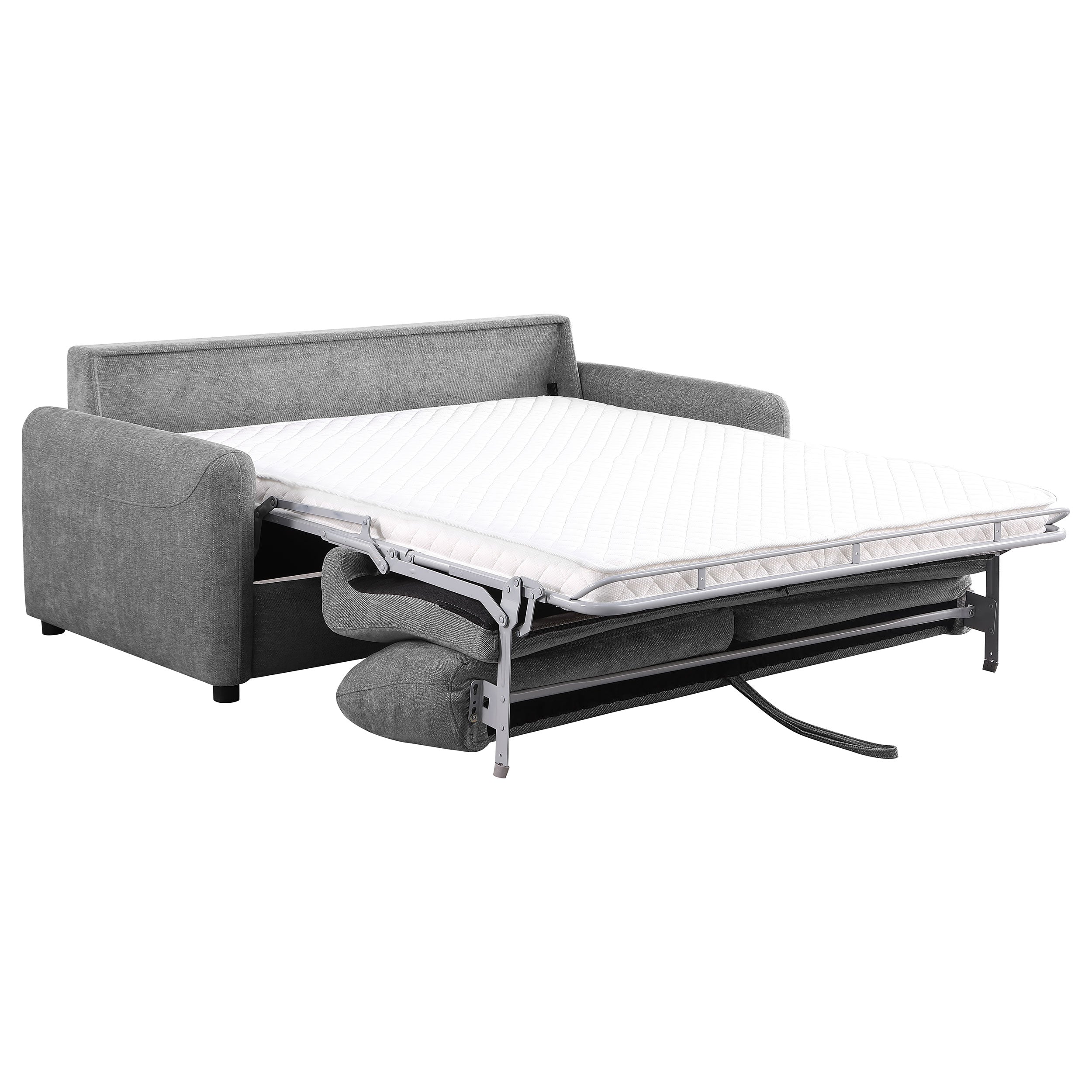Rylie Upholstered Sofa Sleeper with Mattress