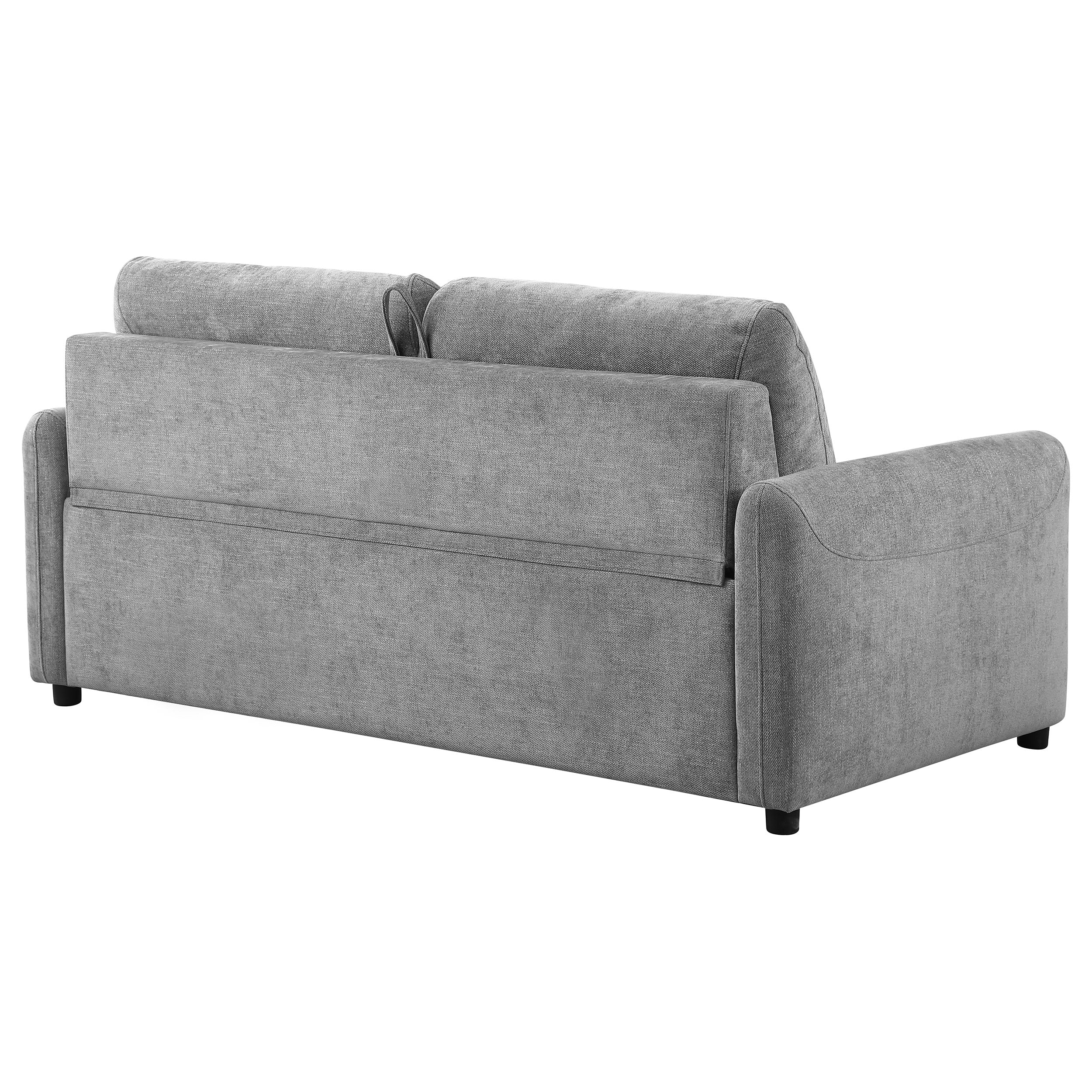 Rylie Upholstered Sofa Sleeper with Mattress