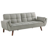 Caufield Upholstered Tufted Convertible Sofa Bed