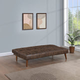 Jenson Upholstered Tufted Convertible Sofa Bed