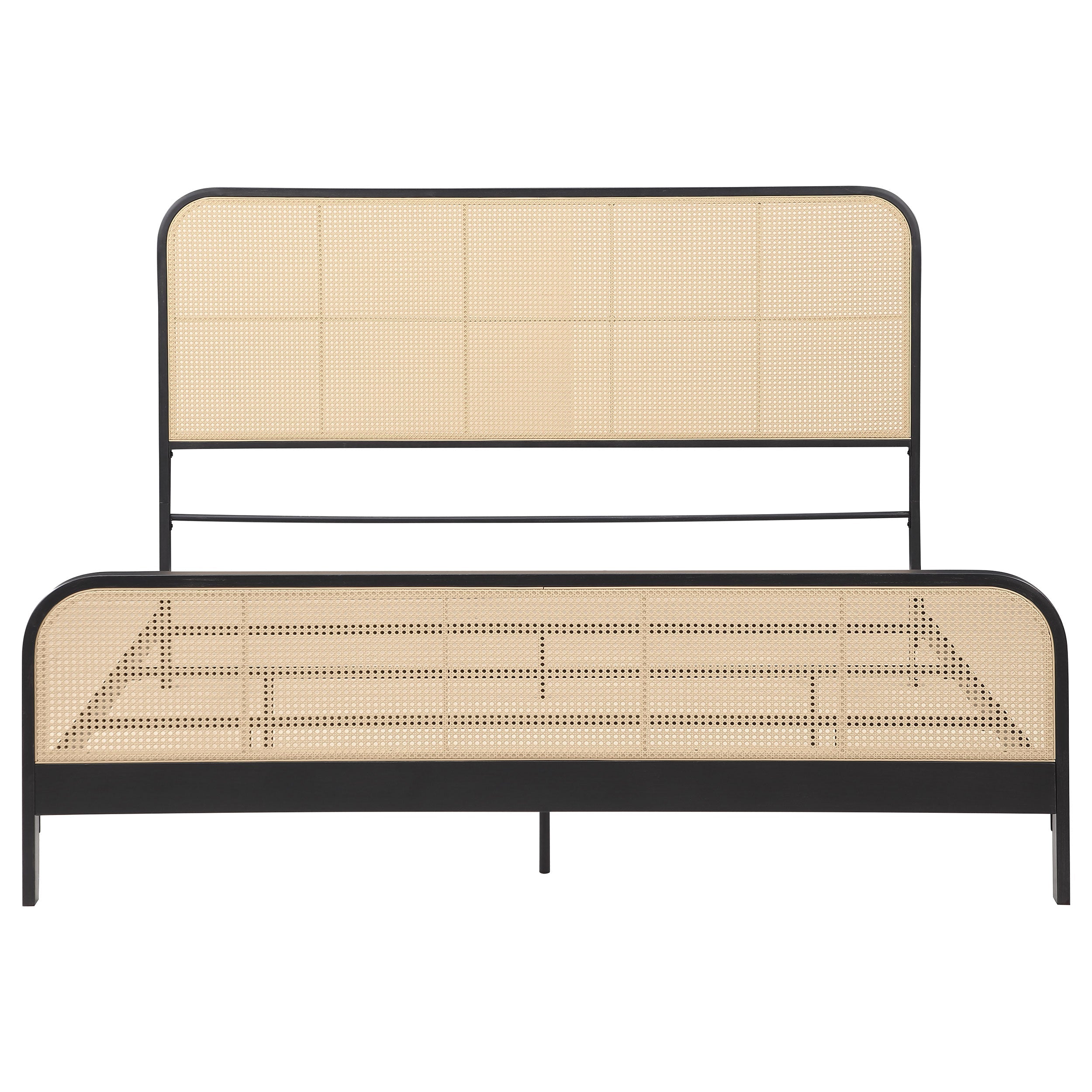 Lanewood Open Cane Webbing Metal Bed