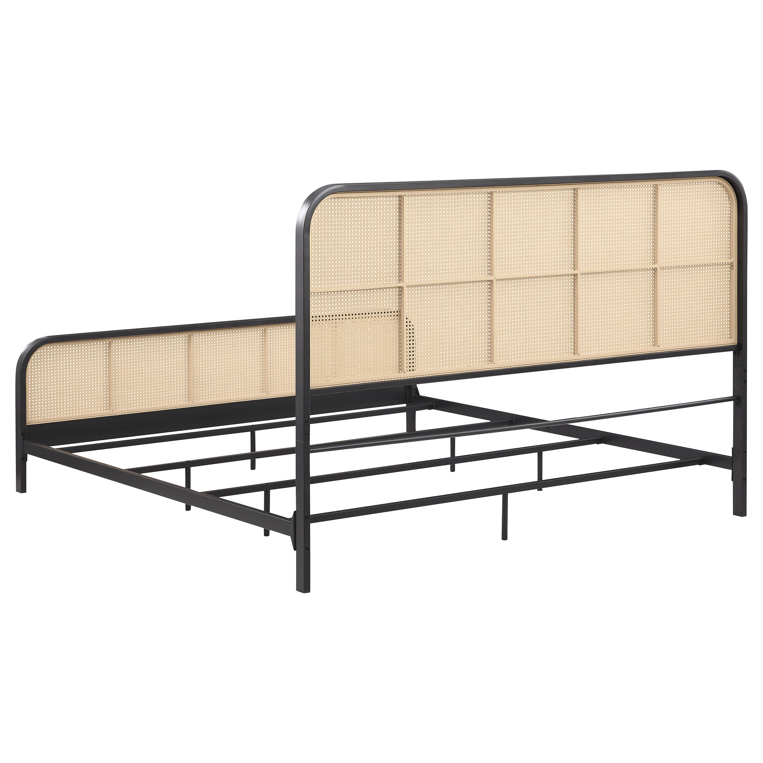 Lanewood Open Cane Webbing Metal Bed