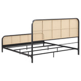 Lanewood Open Cane Webbing Metal Bed