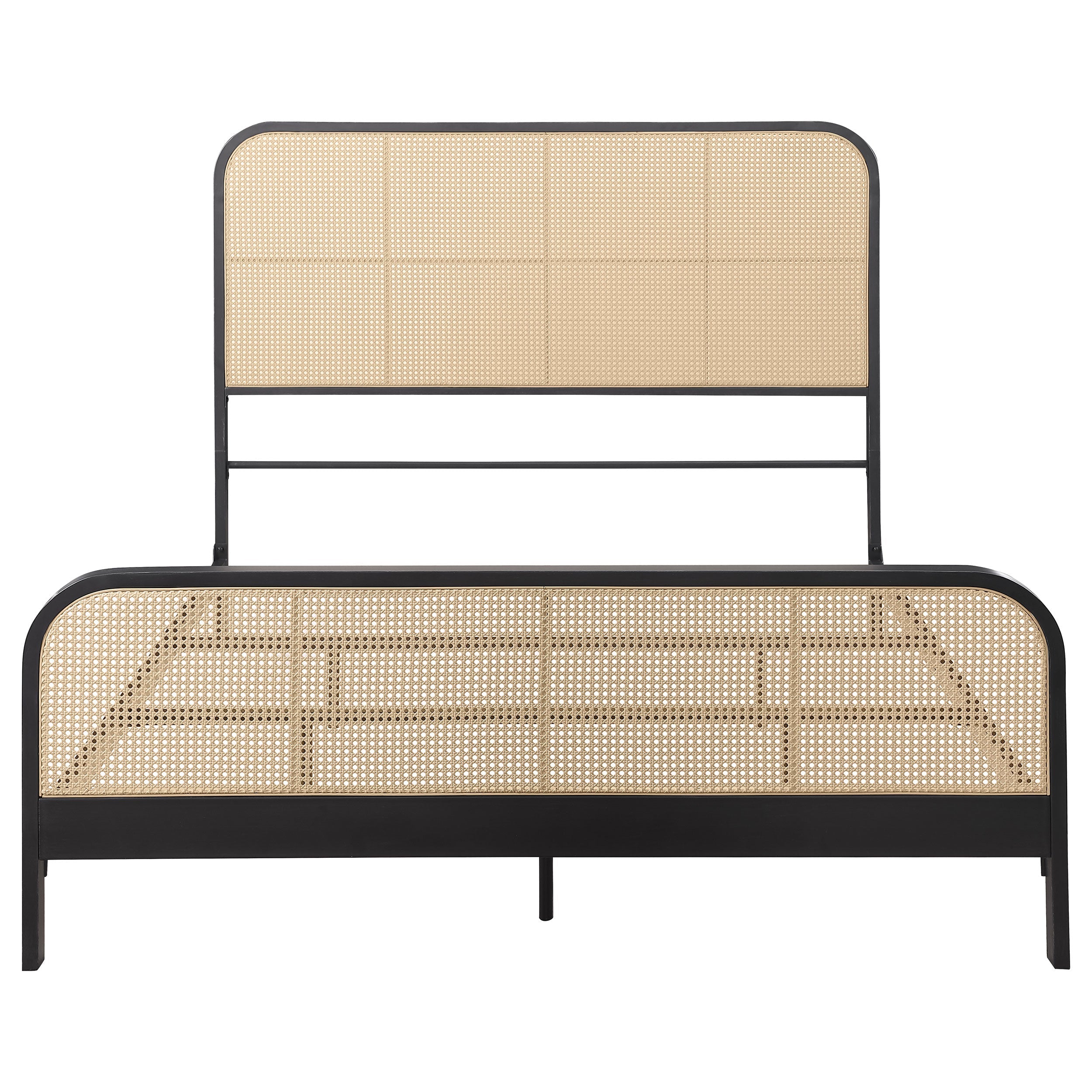 Lanewood Open Cane Webbing Metal Bed