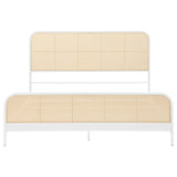 Lanewood Open Cane Webbing Metal Bed