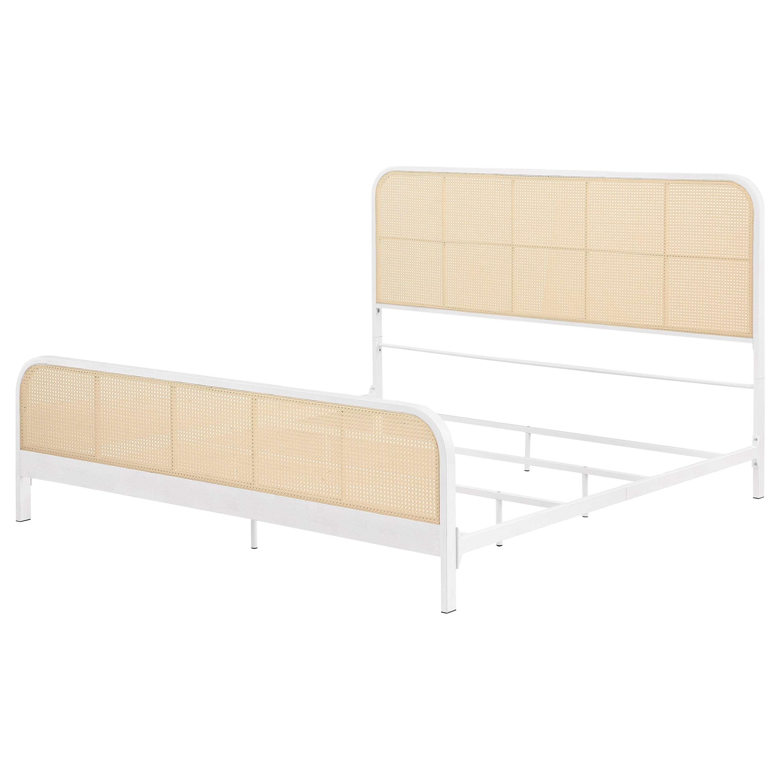 Lanewood Open Cane Webbing Metal Bed
