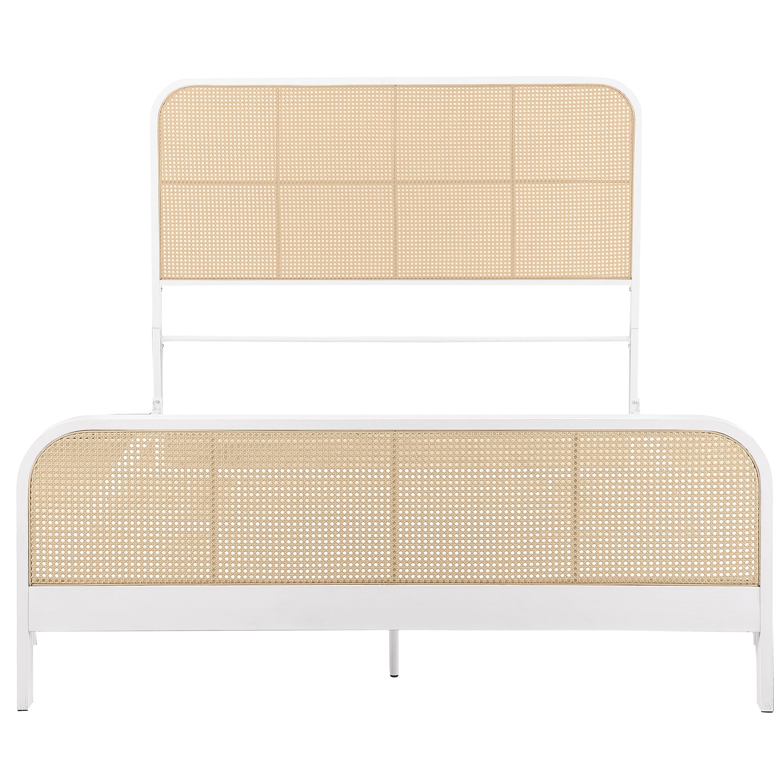 Lanewood Open Cane Webbing Metal Bed