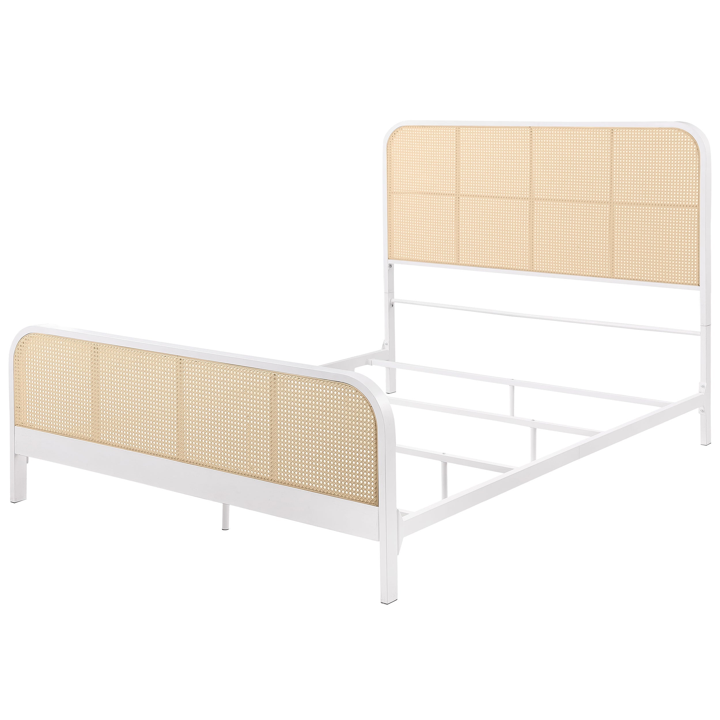 Lanewood Open Cane Webbing Metal Bed