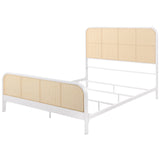 Lanewood Open Cane Webbing Metal Bed