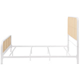 Lanewood Open Cane Webbing Metal Bed