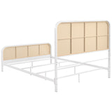 Lanewood Open Cane Webbing Metal Bed
