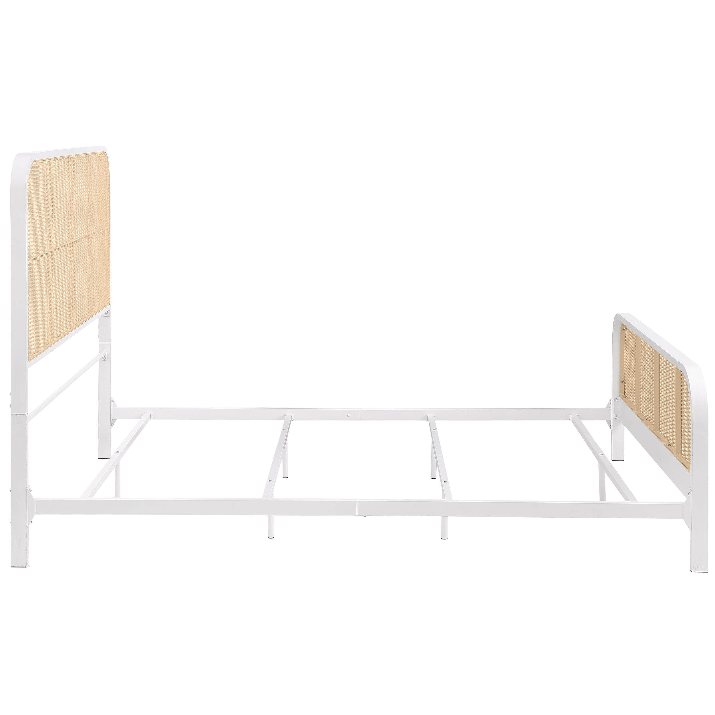 Lanewood Open Cane Webbing Metal Bed