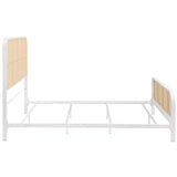 Lanewood Open Cane Webbing Metal Bed