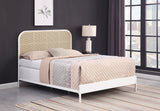 Amherst Radio Weave Rattan Metal Bed