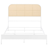 Amherst Radio Weave Rattan Metal Bed