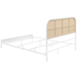 Amherst Radio Weave Rattan Metal Bed