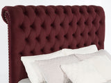 Devon 57-inch Upholstered Panel Bed