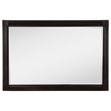 Devon Bedroom Set Wine Red and Dark Oak