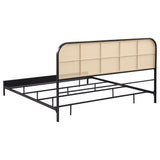 Amherst Radio Weave Rattan Metal Bed