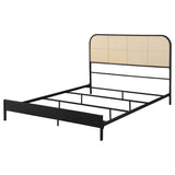 Amherst Radio Weave Rattan Metal Bed