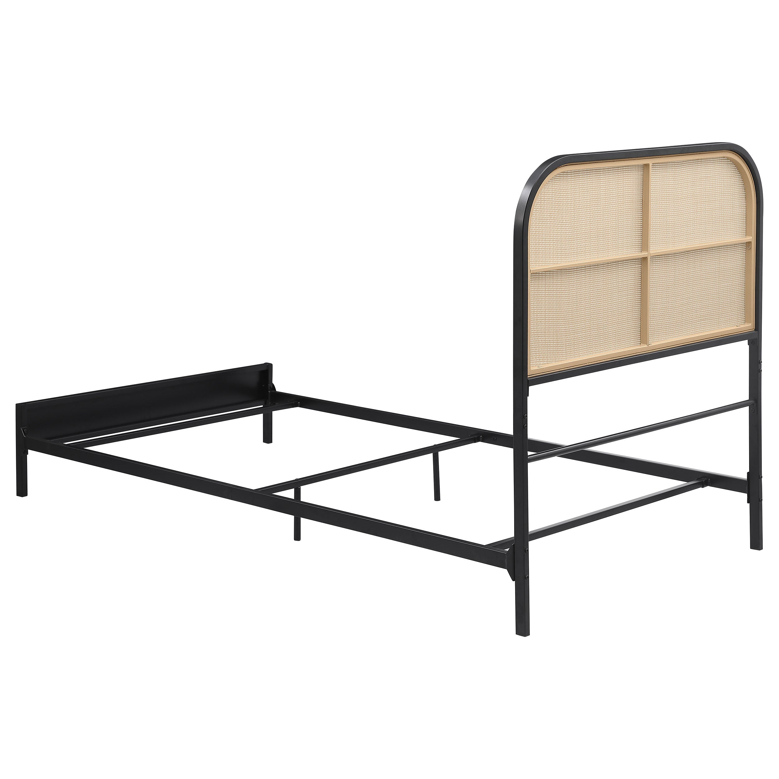 Amherst Radio Weave Rattan Metal Bed