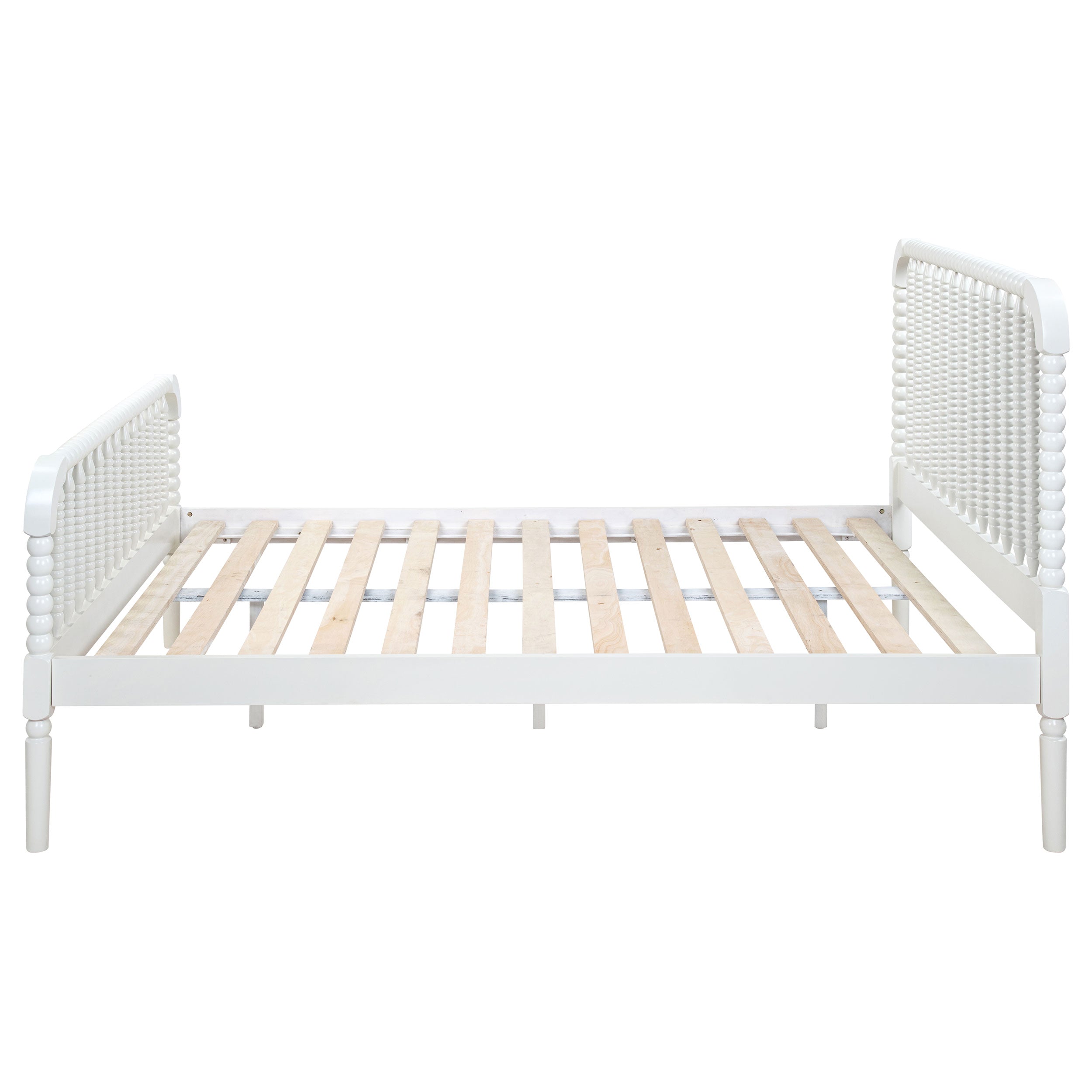 Jones Wood Twin Open Frame Bed
