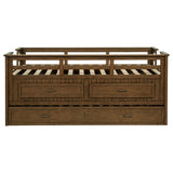 Carlsbad Wood Twin Captains Bed With Trundle