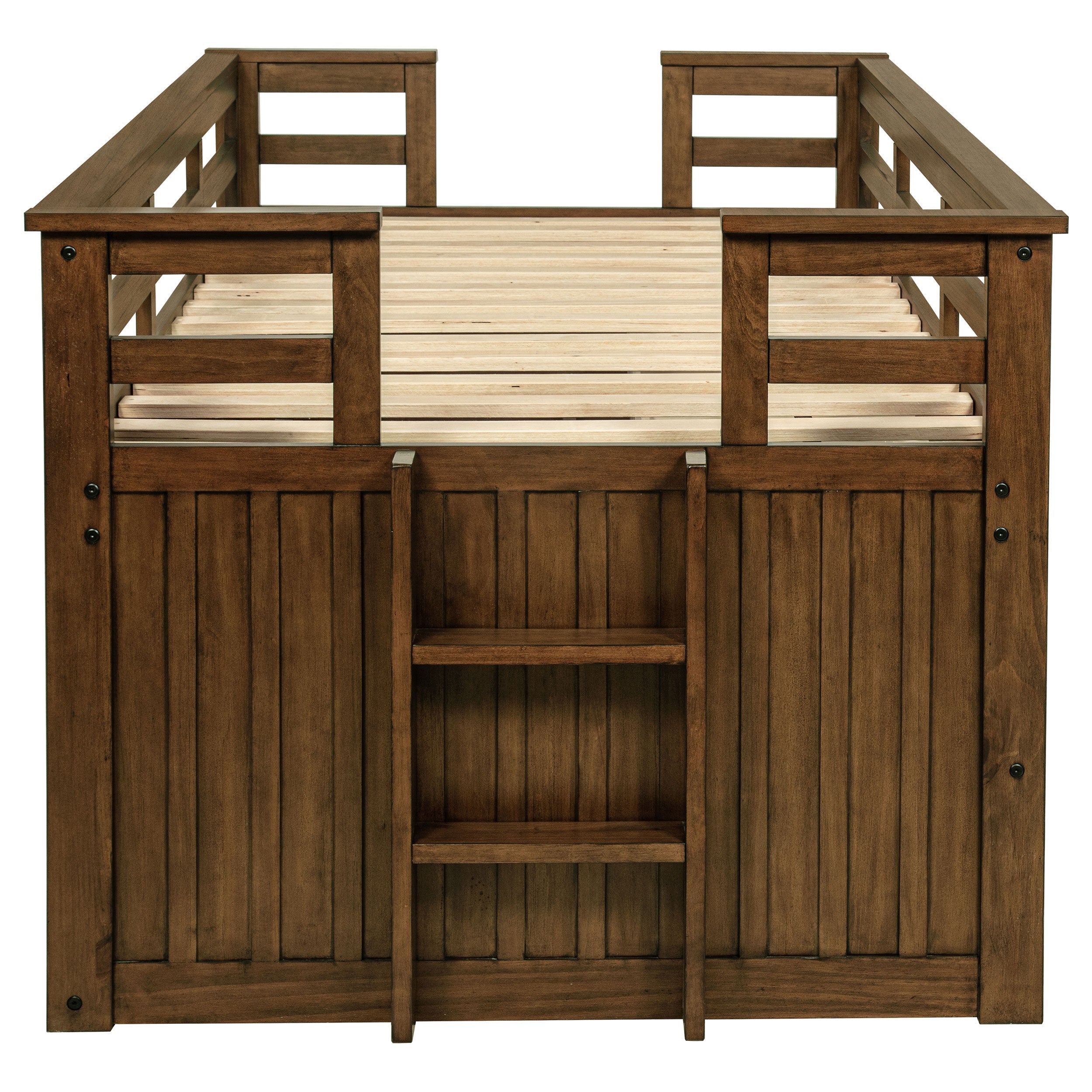 Carlsbad Wood Twin Captains Bed With Trundle