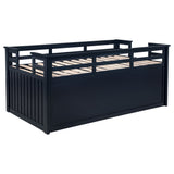 Carlsbad Wood Twin Captains Bed With Trundle