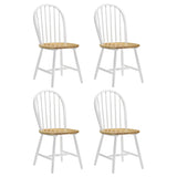 Cinder Wood Dining Side Chair White (Set of 4)