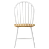 Cinder Wood Dining Side Chair White (Set of 4)