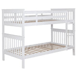 Chapman Wood Twin Over Twin Bunk Bed
