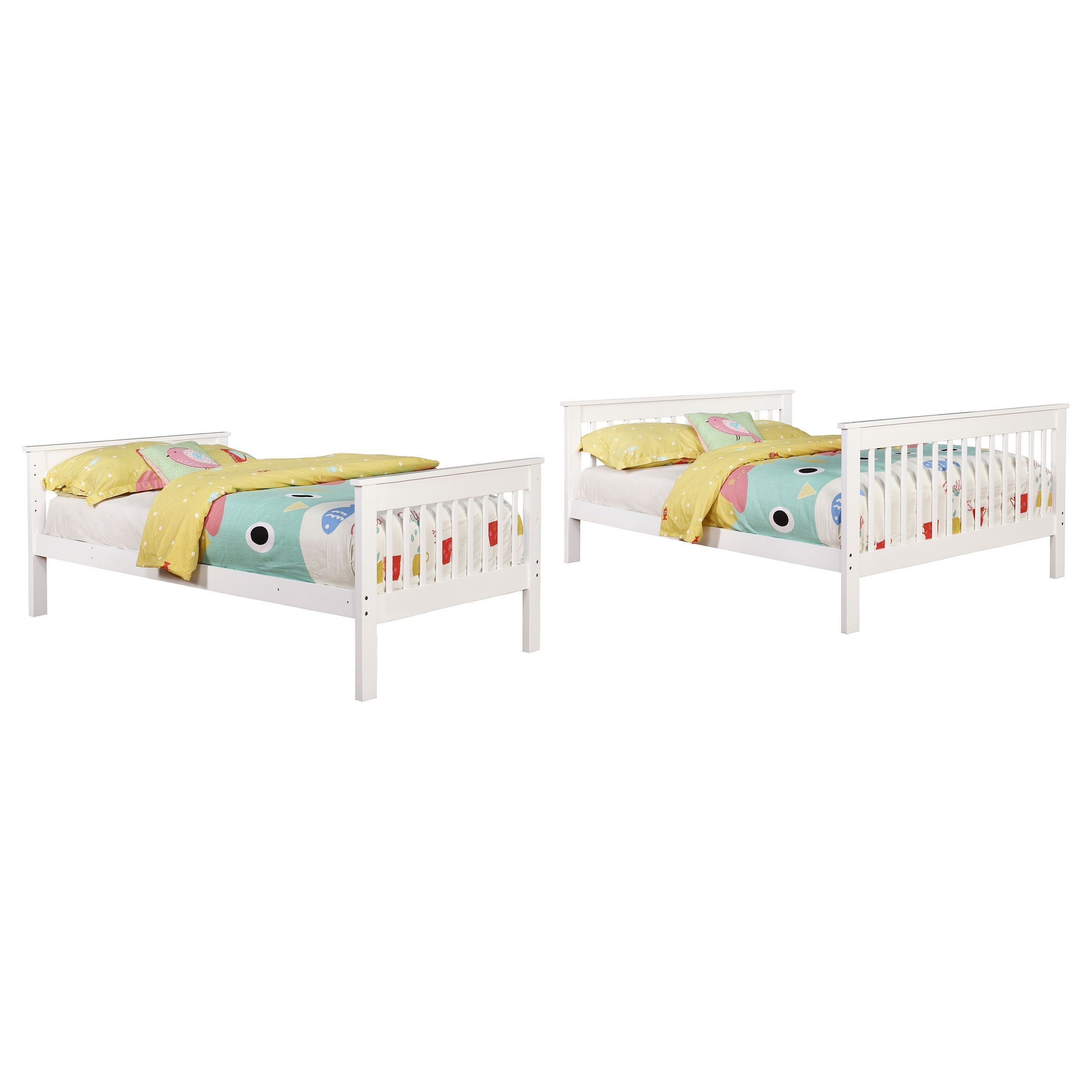 Chapman Wood Twin Over Twin Bunk Bed