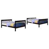 Chapman Wood Twin Over Twin Bunk Bed