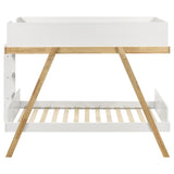 Frankie Wood Twin Over Twin Bunk Bed