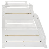 Holden Wood Veneer Twin Over Full Bunk Bed