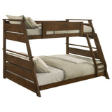 Holden Wood Veneer Twin Over Full Bunk Bed