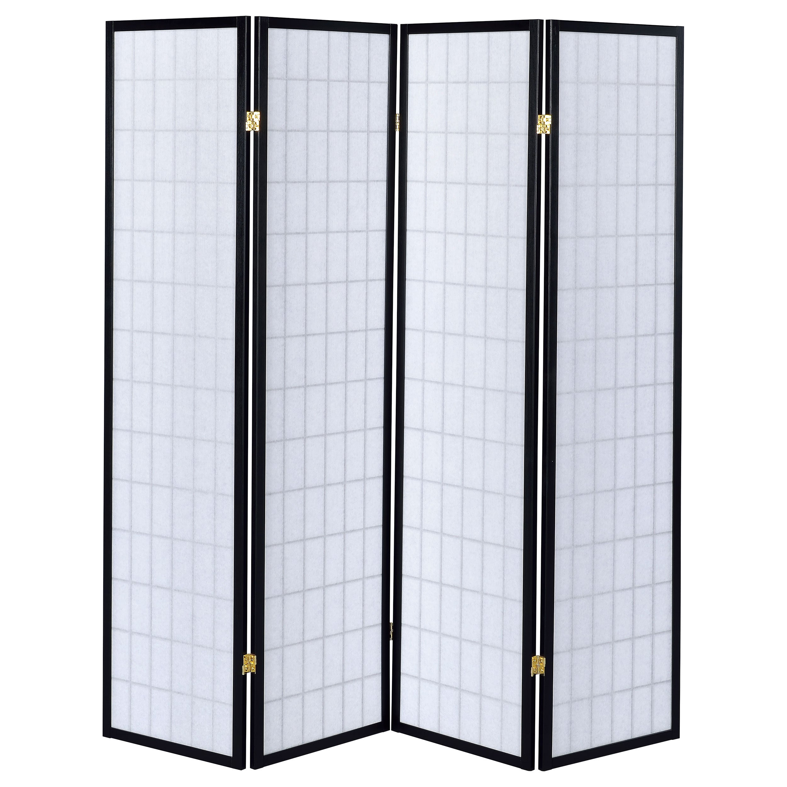 Roberto 4-Panel Room Divider Folding Shoji Screen