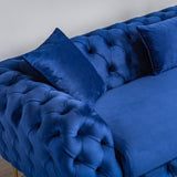 Jessica Sofa (Navy Blue Velvet)