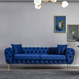 Jessica Sofa (Navy Blue Velvet)