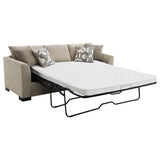Storey Upholstered Sleeper Sectional Chaise Sofa