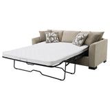 Storey Upholstered Sleeper Sectional Chaise Sofa