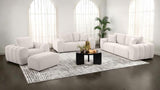 Burnett Chenille Upholstered Sofa Set