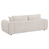 Burnett Chenille Upholstered Wide Arm Sofa